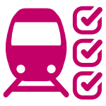 picto check-list train